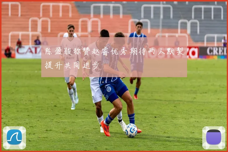 陈盈骏称赞赵睿优秀期待两人默契提升共同进步