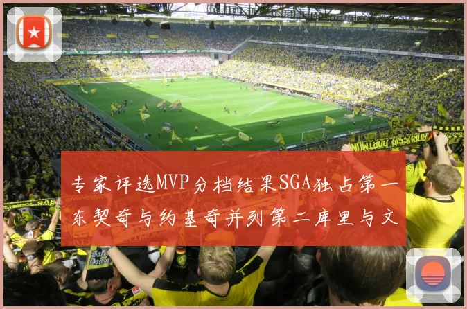 专家评选MVP分档结果SGA独占第一东契奇与约基奇并列第二库里与文班位列第四